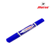 ราคา HORSE ตราม้า ปากกาเคมี 2หัว 1 สี TWIN PEN มี 12สี ให้เลือก จำนวน 1 ด้าม (3039554339)