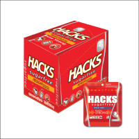 ราคา Hacks Sugar free รส Regular original แบบแพ็ค 12ซอง (516452819)