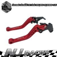 ราคา มือเบรคแต่ง ปรับระดับได้ CNC สำหรับ MSX MSX SF DEMON 125SONIC สีแดง (650738396)
