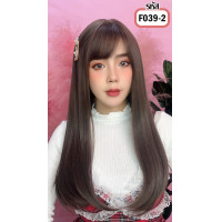 ราคา Falah วิกผม ผมปลอม แฮร์พีช วิกผมยาว ผมประบ่า ดัดลอน ปลายงุ้ม วอลลุ้ม หน้าม้าแสกกลาง สไตล์เกาหลี แถมเน็ทฟรี พร้อมส่ง (12599098724)