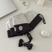 ราคา Haru ร่มกันฝนอัตโนมัติสไตล์ชาแนลแนววินเทจ INS ร่มกันแดดพับได้สไตล์ฝรั่งเศสใช้ได้สองแบบร่มกันแดดสำหรับผู้หญิง (17715107545)