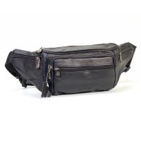 ราคา Chinatown Leather กระเป๋าผู้ชาย คาดเอว หนังแท้ ซิปยื่นสีดำ น้ำตาล ซิปเยอะ (9860539803)