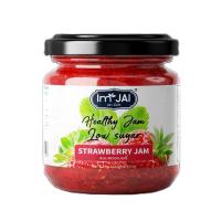 ราคา แยมสตรอเบอรี่ น้ำตาลน้อย 200 กรัม ตราอิ่มใจ เพื่อสุขภาพ วีแกน เจ โซเดียมต่ำ (8812018471)