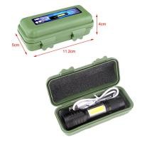ราคา ไฟฉายแรงสูงซูม 4 เท่า USB JX 514 COB ไฟฉายความสว่างสูง 3 โหมดได้ ไฟแฟลช์ ไฟฉุกเฉิน (6223902468)