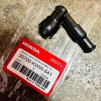 ราคา HONDA ปลั๊กหัวเทียน เวฟ110ไอ WAVE110i CLICK125i งอ20องศา 1ตัว (12086042532)