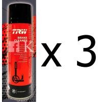 ราคา 500 mL x 3 TRW Brake Cleaner น้ำยาทำความสะอาดระบบเบรค (196856494)