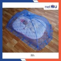 ราคา มุ้งครอบเด็ก มุ้งกันยุง มุ้ง มุ้งเด็ก M L ลายลูกไม้ ยี่ห้อระฆังคู่ Netto ของแท้ มุ้งครอบเด็กลูกไม้ ปลอดภัยมีกุญแจล็อคกันดีด กางง่าย (17221419706)