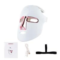 ราคา Foreverlily 7สี LED Photon Mask Rechargebale Photon Therapy Facial Skin Rejuvenation Mask สำหรับ Facial Skin Care Anti Aging (16696604834)