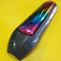 ราคา กันร้อนท่อ fino เก่าmio เคฟล่า รุ้ง กันร้อน finomio รุ่นเก่า เคฟล่า รุ้ง (10322902532)