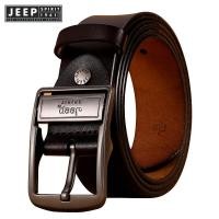 ราคา JEEP SPIRIT 1941 ESTD เข็มขัดหัวเข็มขัดหัวเข็มหนังสองชั้นผู้ชายคุณภาพสูงไม่เสียหายง่ายเข็มขัดหรูหราแนววินเทจคลาสสิก (14013514114)