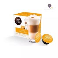 ราคา ส่งเร็วพิเศษ NESCAFE DOLCE GUSTO เนสกาแฟ โดลเช่ กุสโต้ แคปซูลกาแฟ LATTE MACCHIATO ลาเต้ มัคคิอาโต้ แคปซูลกาแฟคั่วบด 16 แคปซูล 1 กล่อง (13188198023)