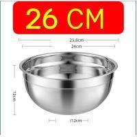 ราคา ส่งฟรี ชามผสมสแตนเลส ทรงสูง WANNA มีให้เลือกซื้อ 9 ขนาด ชามผสม ชามผสมแป้ง ชามผสมอาหาร โถผสมแป้ง โถผสมอาหาร โถผสม โถผสมสแตนเลส ชามผสมขนม ชามตีแป้ง ชามตีไข่ (18343331081)