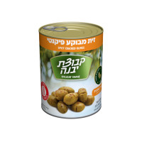 ราคา Cracked Spicy Olives Kvutzat Yavne 560 gr มะกอกรสเผ็ดดองในน้ำมันมะกอกและน้ำเกลือ บรรจุ 560 กรัม น้ำหนักสุทธิ 340 กรัม (9529096827)