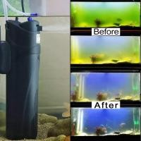 ราคา Aquarium UVสาหร่ายสีเขียว Remover ปั๊มกรองออกซิเจนเพิ่มลบกลิ่น SUNSUN JUP 01 SUNSUN JUP 02 (13775829507)