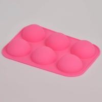 ราคา Freshyware แม่พิมพ์ซิลิโคน ครึ่งวงกลม พิมพ์วุ้น ถาดน้ำแข็ง โมจิน้ำ พิมพ์เค้ก chocolate กลม Half Circle Ball Silicone Mold food grade (101478931)