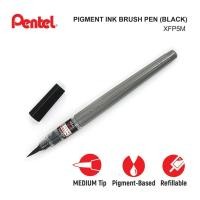ราคา ปากกาพู่กัน เพนเทล Brush Pentel รุ่น xfp5m หมึกดำ Pentel Pigment Ink Brush Pen (7222516763)