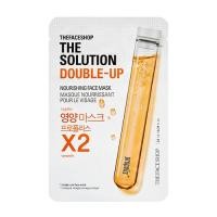 ราคา THE FACE SHOP THE SOLUTION DOUBLE UP NOURISHING FACE MASK (9959839494)
