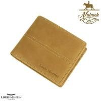 ราคา Louis Montini Nubuck Leather กระเป๋าสตางค์หนังวัวนูบัค กระเป๋าหนังวัวแท้ กระเป๋าผู้ชาย หนังนูบัค Mens Wallet TTM004 (2639978390)