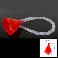 ราคา กรวยพลาสติก กรวยเติมน้ำมัน อุปกรณ์เติมน้ำมัน น้ำมันเครื่อง กรวยข้ออ่อนเติมน้ำมัน แบบมีตะแกรงกรอง (18436973965)