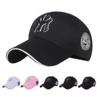 ราคา Faitolagiเย็บปักถักร้อยจดหมายNY Myหมวกเบสบอลสีดำหมวกดวงอาทิตย์กลางแจ้งกีฬาหมวกยอดแหลม (6505044869)