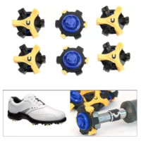 ราคา ปุ่มรองเท้ากอล์ฟ 16ชิ้น Exceedgolf Spikes Cleats Champ Fast Twist Tri Lok Stinger Spikes Fits Footjoy XBD001 (4768042572)