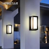 ราคา โคมไฟติดผนังกลางแจ้ง LED เซ็นเซอร์ตรวจจับการเคลื่อนไหว Wall โคมไฟติดผนัง Sconces ไฟตกแต่งกันน้ำ (7652762259)