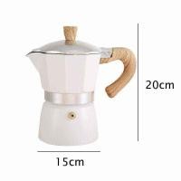 ราคา Alechaung โมก้าพอท กาต้มกาแฟ หม้อต้มกาแฟ สามารถชงกาแฟได้หลากหลาย หม้อต้มกาแฟสด กาต้มกาแฟสดพกพา 300ml ด้ามจับป้องกันการลวก มอคค่าพอท moka pot (17561625370)