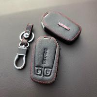 ราคา เคสกุญแจรรีโมท ISUZU D max Mu X 1 9 3 0 2012 2018 ซองหนังแท้ ซองหนังใส่กุญแจ โลโก้โลหะ (10239568990)
