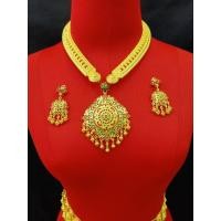 ราคา เครื่องประดับชุดไทย ชุดสร้อยคอต่างหู สินค้ามีพร้อมส่ง (10556092741)