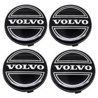 ราคา 4ชิ้น เซ็ตศูนย์ล้อรถ Hub Cap ล้อที่ครอบยี่ห้อรถยนต์ฝาครอบล้อฮับยางศูนย์ฝาครอบล้อ65มม สำหรับ Volvo V70 V70xc S40 XC90 S60 S60L S70 S80 XC60 V40 V50 (3258734987)
