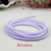 ราคา ตัวถนอมสายชาร์จ ยาว1 4เมตร สายเกลียว สายหูฟัง ถนอมสายชาร์จ กันสายหัก (11406308905)