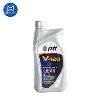 ราคา น้ำมันเครื่อง PTT V120 SAE40 1L 404106 สินค้าได้รับตามรูปที่แสดง (6136118654)