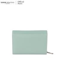 ราคา Louis Montini The Peach กระเป๋าสตางค์ผู้หญิง หนังแท้ หนังวัวแท้ ใบเล็ก พับสั้น กระเป๋าตังค์ใบสั้น WL26 (837716167)