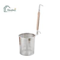 ราคา HOMEBERG กระชอน ตะกร้อลวกเส้น แบบละเอียดอย่างดี กระชวนลวกอาหารสแตนเลส ที่ลวกก๋วยเตี๋ยว กระชอน ที่ลวกเส้น กระชอนลวกเส้น กระชอนลวก (16144123404)