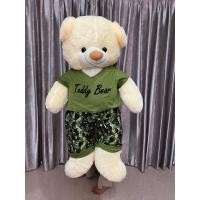 ราคา ตุ๊กตาหมีใส่ชุดทหาร สุ่มสีชุด ตัวใหญ่ขนาด 110 ซม ตัวนุ่ม ขนปุย รับประกันความสวย (14949158747)