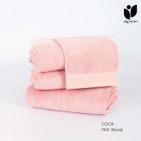 ราคา Arokaya Bamboo Towel 100 ขนาด 70x135 cm Towel ผ้าขนหนูใยไผ่ ผ้าขนหนู ผ้าเช็ดตัว รุ่น AA1502 สีขาว สีชมพู สีน้ำเงินเข้ม (16630552849)