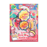 ราคา FreshTime x Chupa Chups จูปาจุ๊ปส์ ถุงหอมปรับอากาศ หอมมาก มีให้เลือก 2 กลิ่น หอมหวานยาวนาน ขนาด 9 กรัม (8922534825)