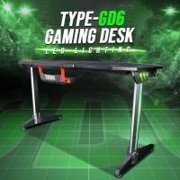 EGA Gaming Desk โต๊ะเกมมิ่ง 64.5x140x75 ซม. รุ่น TYPE GD6