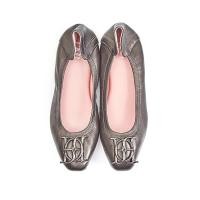 ราคา O B รองเท้าหนังแกะ AUDREY CREST สี Master black (1366408646)