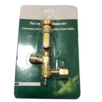 ราคา ส่งจากไทย วาล์วถอดไส้ศร 1 4 5 16 วาล์วขันลูกศร วาล์วขันเปลี่ยนลูกศร HS1430 ขันไส้ศร R410A R22 Dual ขนาดพอร์ต SAE HVAC วาล์ว Core Removal เครื่องมือติดตั้ง (18347135639)