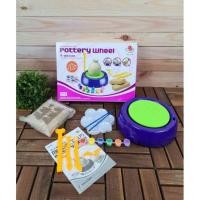 ราคา New ชุดของเล่นปั้นดินเผา Pottery Wheel เซตของเล่นปั้นดินเผา ของเล่นเด็ก เซตทำเครื่องปั้นดินเผา แป้นหมุนของเล่นปั้นดิน (12939216051)