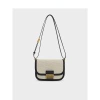 ราคา CHARLES and KEITH CK2 80782074 กระเป๋าสะพาย Tofu Messenger ผู้หญิง (18803058876)