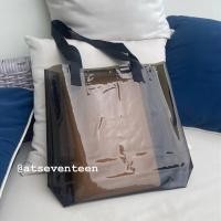 ราคา กระเป๋า PVC Tote Bag กระเป๋าใสสะพายข้าง (10302152726)