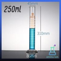 ราคา Measuring Cylinder กระบอกตวง ปริมาตร แก้ว Glass Graduated Cylinder Class B 5 10 25 50 100 250 500 1000 ml (9707633725)