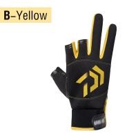 ราคา ถุงมือตกปลากลางแจ้งกันลื่น3นิ้วถุงมือตกปลากันน้ำอุปกรณ์ตกปลาถุงมือครึ่งนิ้ว (13543201496)