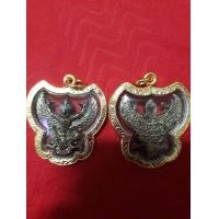 ราคา จี้พญาครุฑ g6 เนื้อรมดำ เลี่ยมทองไมครอน (1642146640)