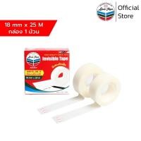ราคา LOUIS TAPE เทปขุ่น Invisible Tape 18 มม X 25 ม 1ม้วน กล่อง (6160196587)