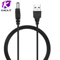 ราคา สาย USB 2 0 ถึง DC 5 5 มม x 2 1 มม 1 0 M 2A สนับสนุน 5V หรือ 12V charger สายเชื่อมต่อสำหรับตารางโคมไฟแท็บเล็ต MP3 MP4 (4106018782)