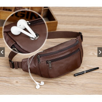 ราคา 100 Real เข็มขัดหนังวัวกระเป๋าสำหรับทั้งหญิงและชายสายสะพายลำลองกระเป๋ากระเป๋าคาดอก (7443477919)