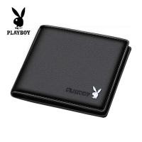 ราคา Playboy 2022 New Men Leather Wallets Small Money Purses Wallets New Top Men Thin Wallet (14907345252)